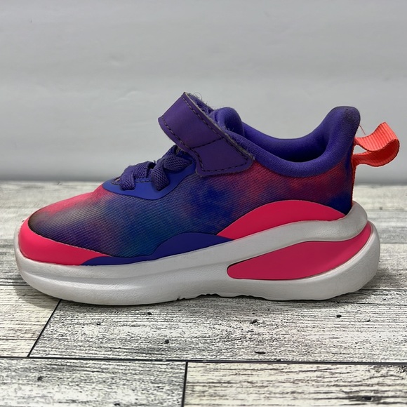 Adidas Toddler Girls FortaRun Stretch Lace Shoes - Picture 13 of 16